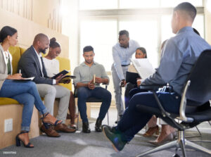 Regroupement de membres de l'association Sagesses d'Afrique International